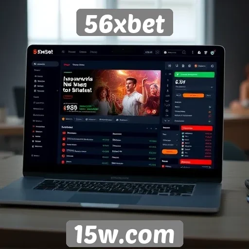 Interface e experiência do usuário no 56xbet